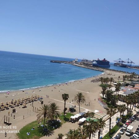Espectaculares Vistas Al Mar Playa Malagueta Apartment Malaga Bagian luar foto