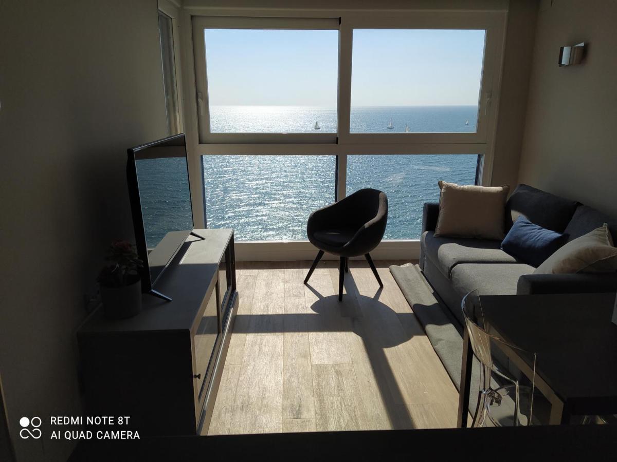 Espectaculares Vistas Al Mar Playa Malagueta Apartment Malaga Bagian luar foto